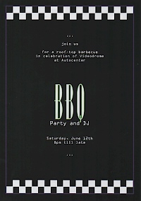 back side, invitation